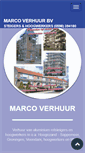 Mobile Screenshot of marcoverhuur.nl